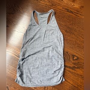 Athleta Gray  Women's racer back  Tank Top medium